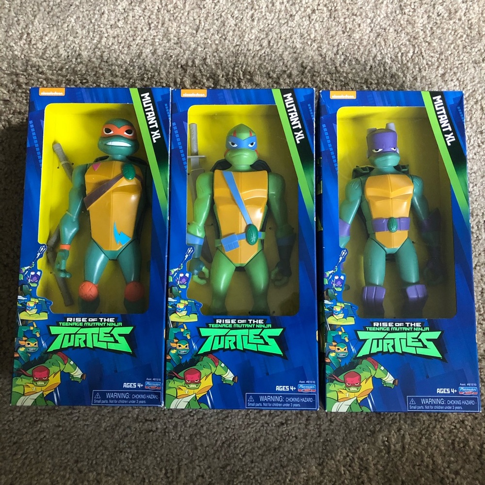 Teenage Mutant Ninja Turtles: MUTANT XL Fig Lot